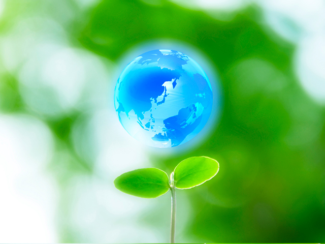 環境にやさしいCGイメージ